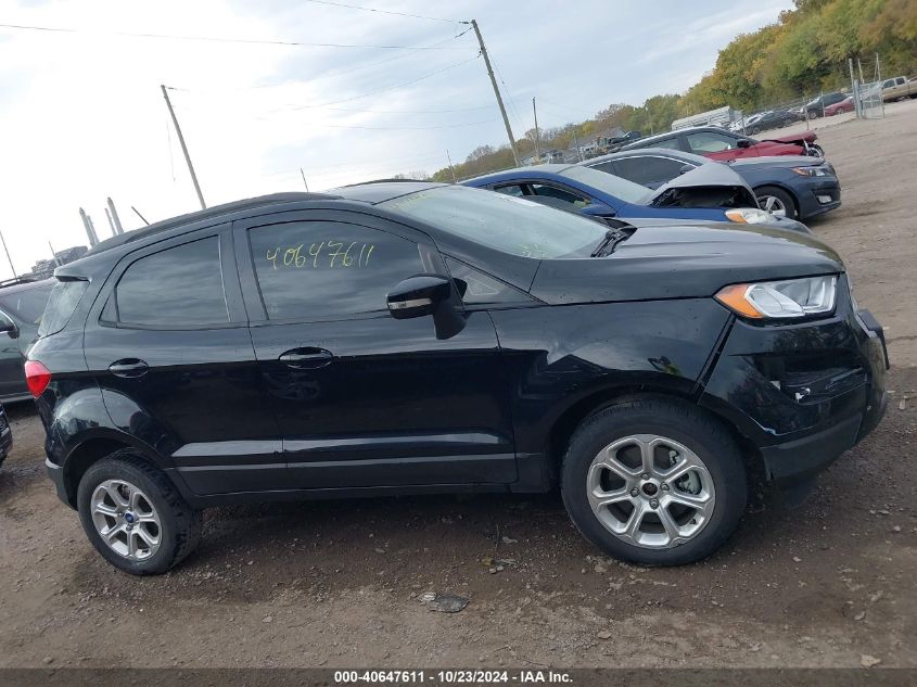 2020 Ford Ecosport Se VIN: MAJ6S3GL9LC319718 Lot: 40647611