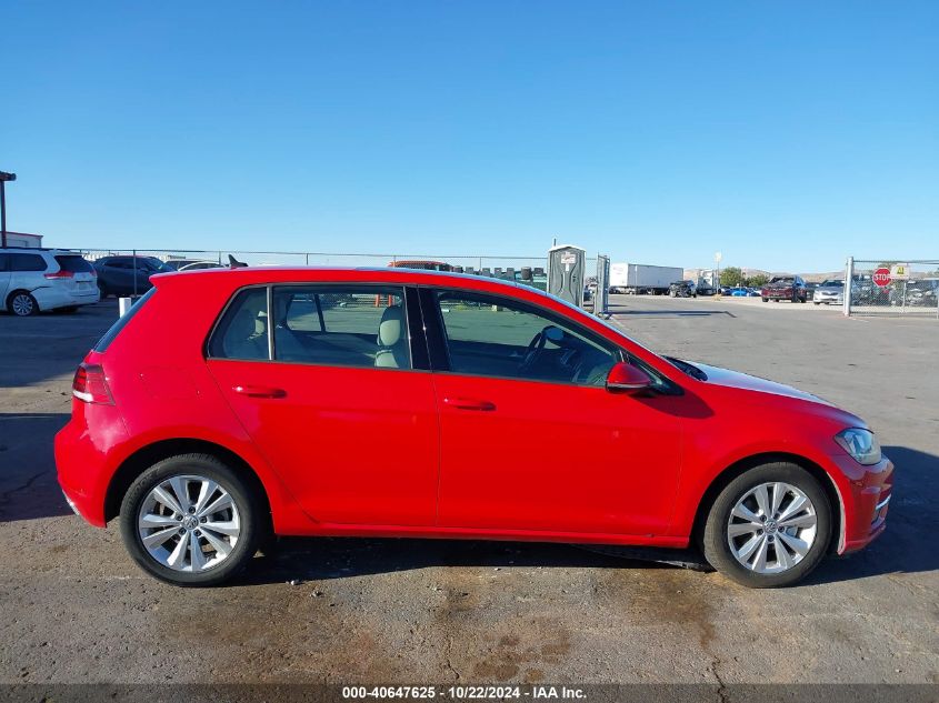 2018 Volkswagen Golf Tsi S/Tsi Se VIN: 3VWG17AU5JM265059 Lot: 40647625