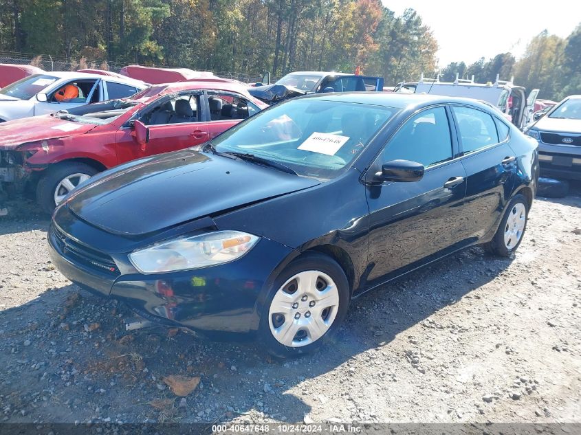 2013 Dodge Dart Se VIN: 1C3CDFAA1DD342913 Lot: 40647648