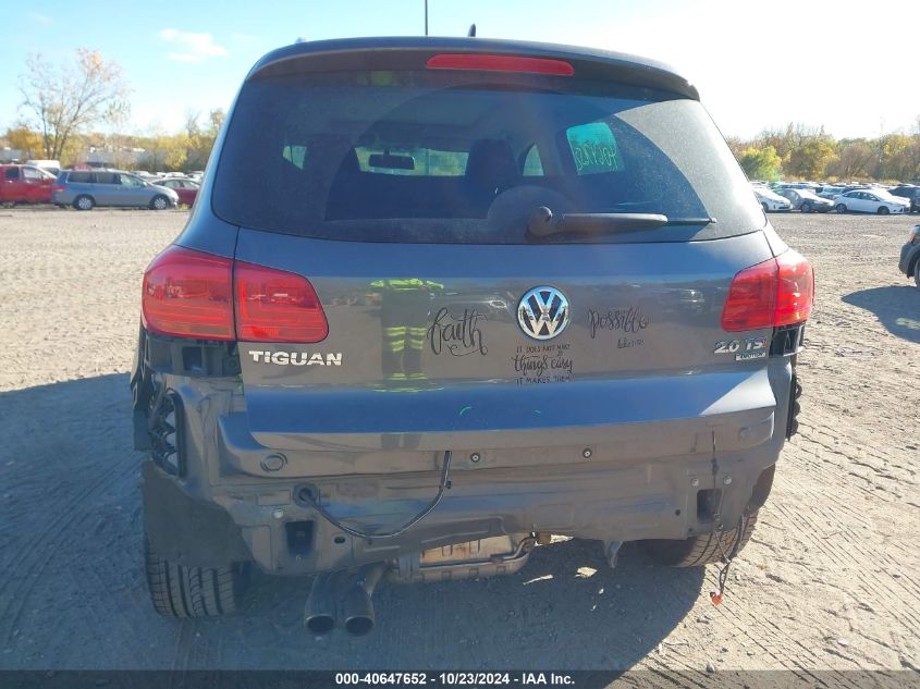 2014 VOLKSWAGEN TIGUAN SEL - WVGBV3AX7EW583366