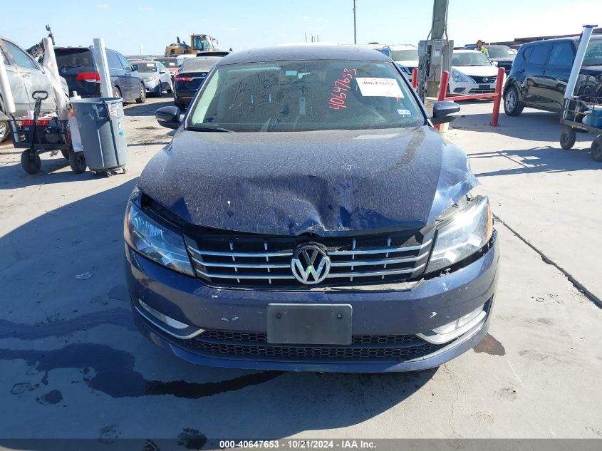 2015 Volkswagen Passat Sel VIN: 1VWCV7A35FC095806 Lot: 40647653