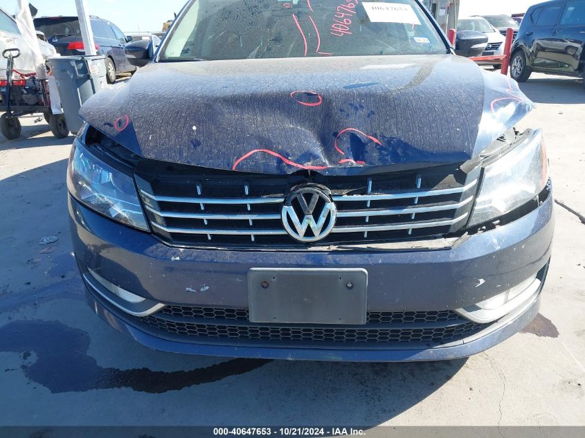 2015 Volkswagen Passat Sel VIN: 1VWCV7A35FC095806 Lot: 40647653