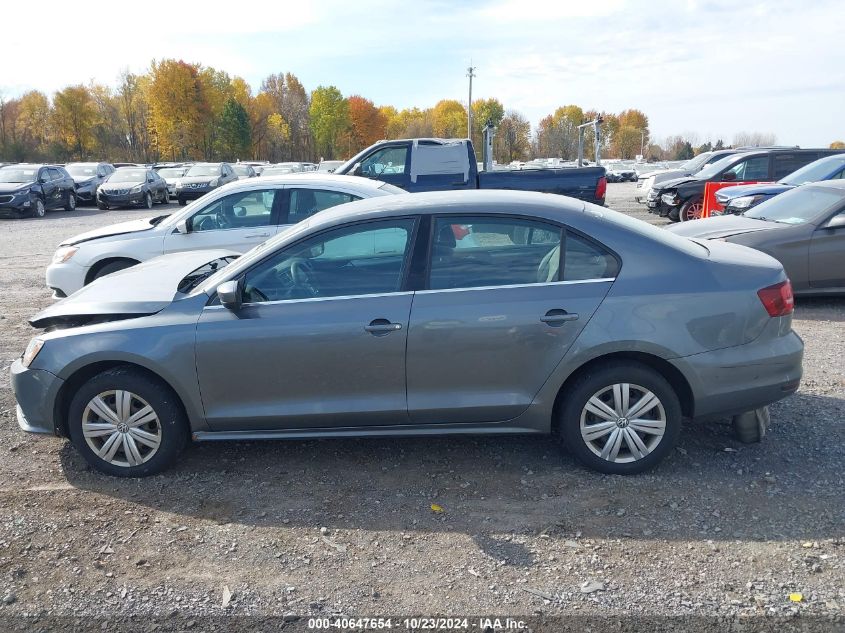 2017 Volkswagen Jetta 1.4T S VIN: 3VW2B7AJ8HM260655 Lot: 40647654