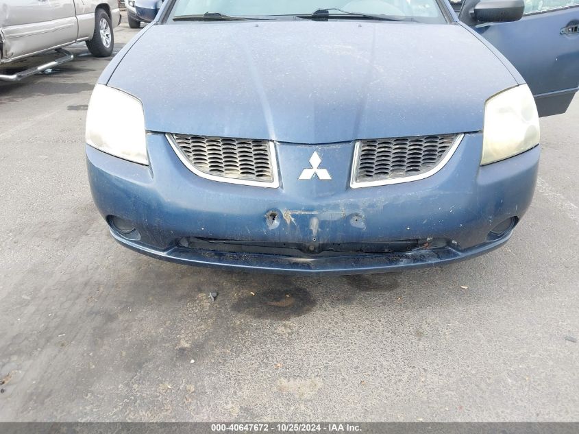 2004 Mitsubishi Galant Es VIN: 4A3AB46F14E110207 Lot: 40647672