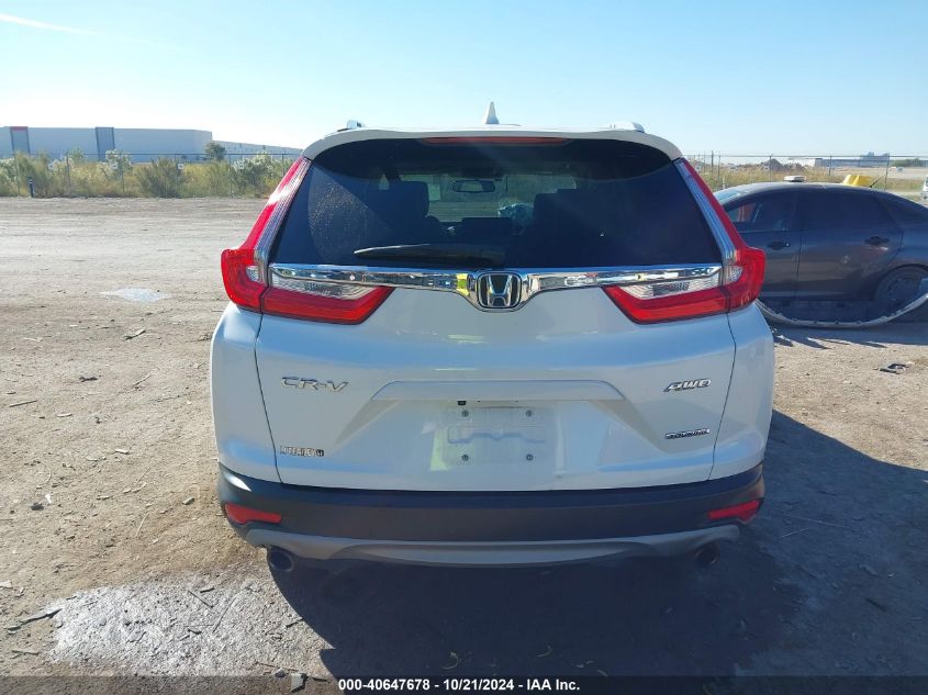 2019 Honda Cr-V Touring VIN: 7FARW2H95KE011962 Lot: 40647678