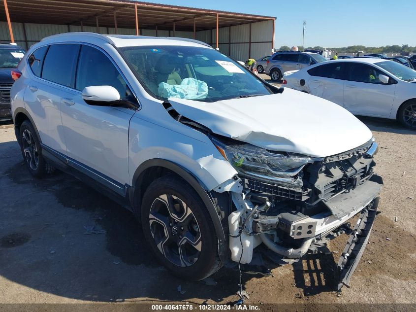 2019 Honda Cr-V Touring VIN: 7FARW2H95KE011962 Lot: 40647678