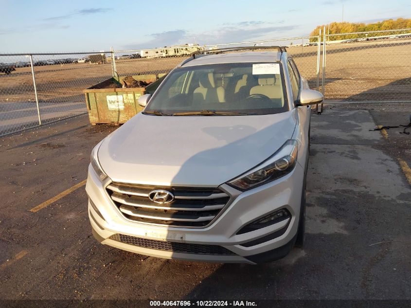 2017 Hyundai Tucson Sport VIN: KM8J33A24HU563971 Lot: 40647696