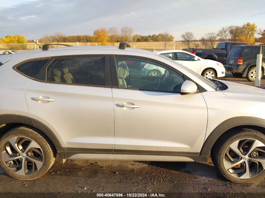 2017 Hyundai Tucson Sport VIN: KM8J33A24HU563971 Lot: 40647696