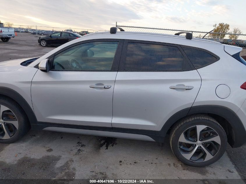 2017 Hyundai Tucson Sport VIN: KM8J33A24HU563971 Lot: 40647696