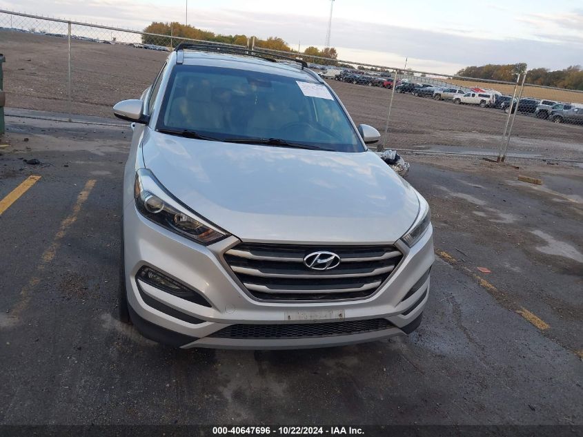 2017 Hyundai Tucson Sport VIN: KM8J33A24HU563971 Lot: 40647696