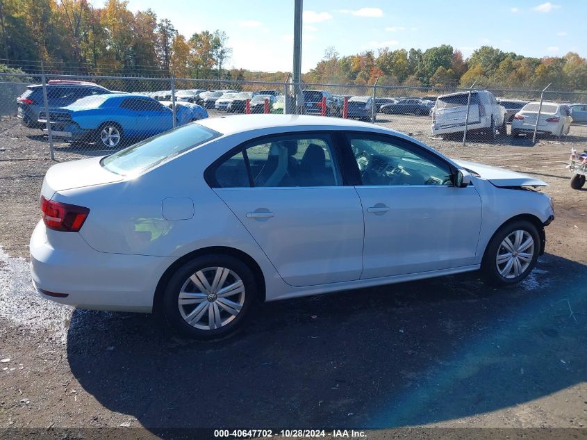 2017 Volkswagen Jetta 1.4T S VIN: 3VW2B7AJ4HM302657 Lot: 40647702