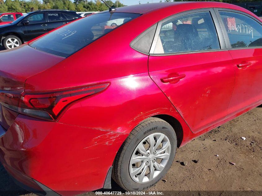 2019 Hyundai Accent Se VIN: 3KPC24A3XKE044380 Lot: 40647729