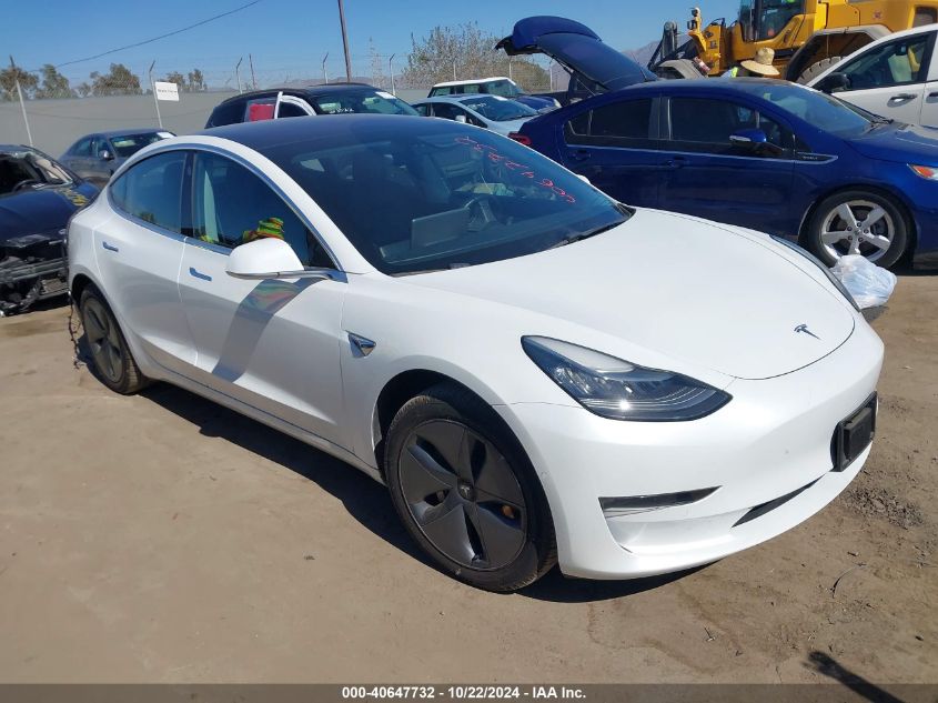 2018 Tesla Model 3 Long Range/Mid Range VIN: 5YJ3E1EA5JF017322 Lot: 40647732