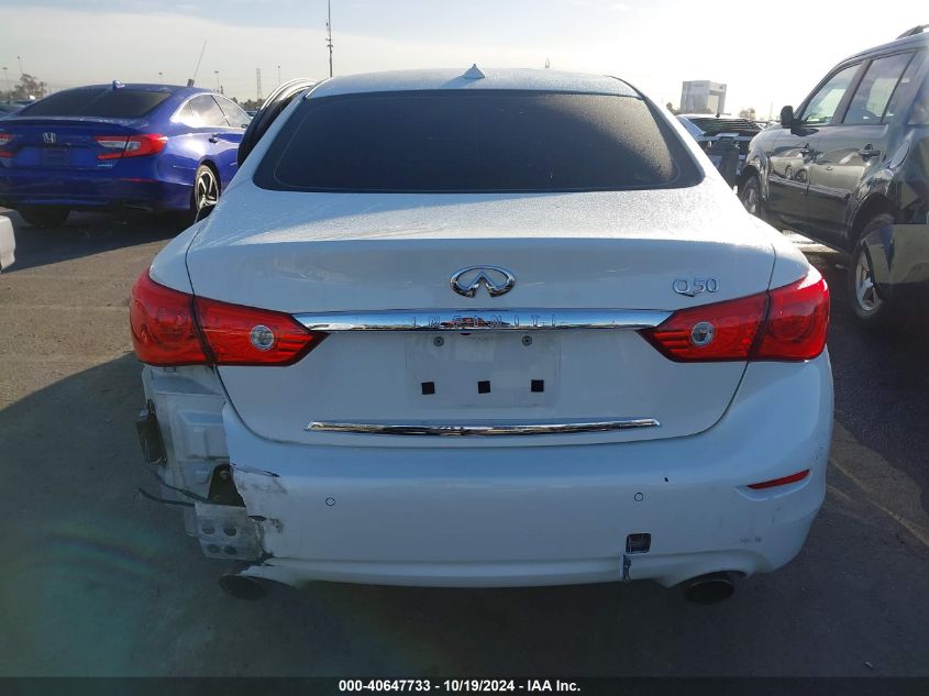 2017 Infiniti Q50 Premium/Sport/Se VIN: JN1EV7AP9HM736647 Lot: 40647733