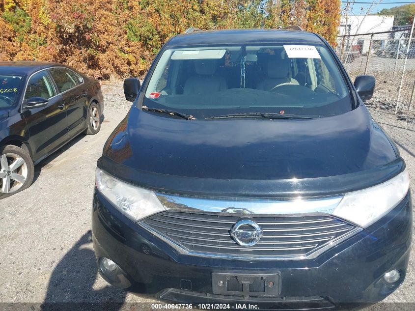 2014 Nissan Quest Sv VIN: JN8AE2KPXE9103154 Lot: 40647736