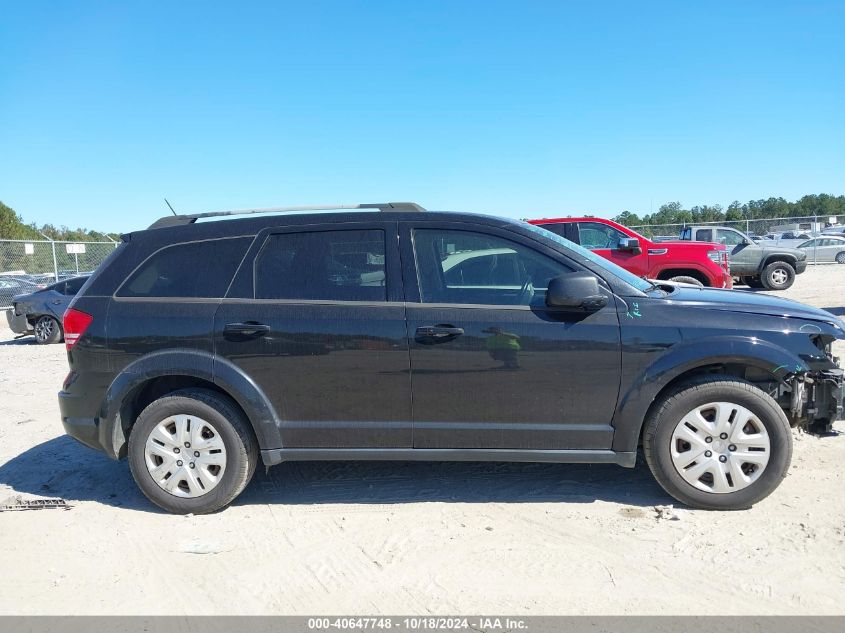 2018 Dodge Journey Se VIN: 3C4PDCABXJT376360 Lot: 40647748