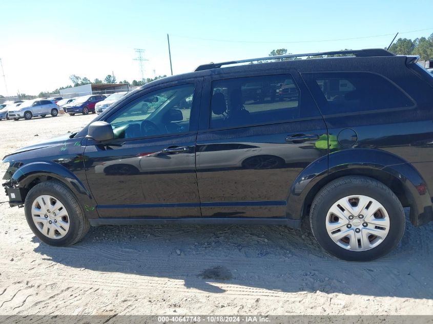 2018 Dodge Journey Se VIN: 3C4PDCABXJT376360 Lot: 40647748