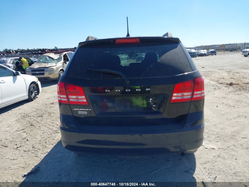 2018 Dodge Journey Se VIN: 3C4PDCABXJT376360 Lot: 40647748