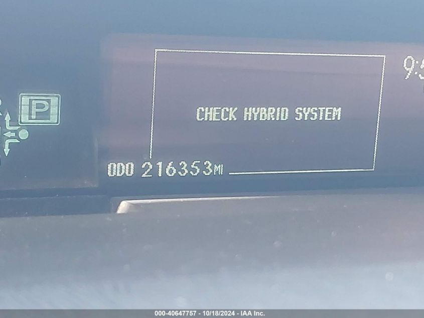 2011 Toyota Prius Three VIN: JTDKN3DU8B5330628 Lot: 40647757