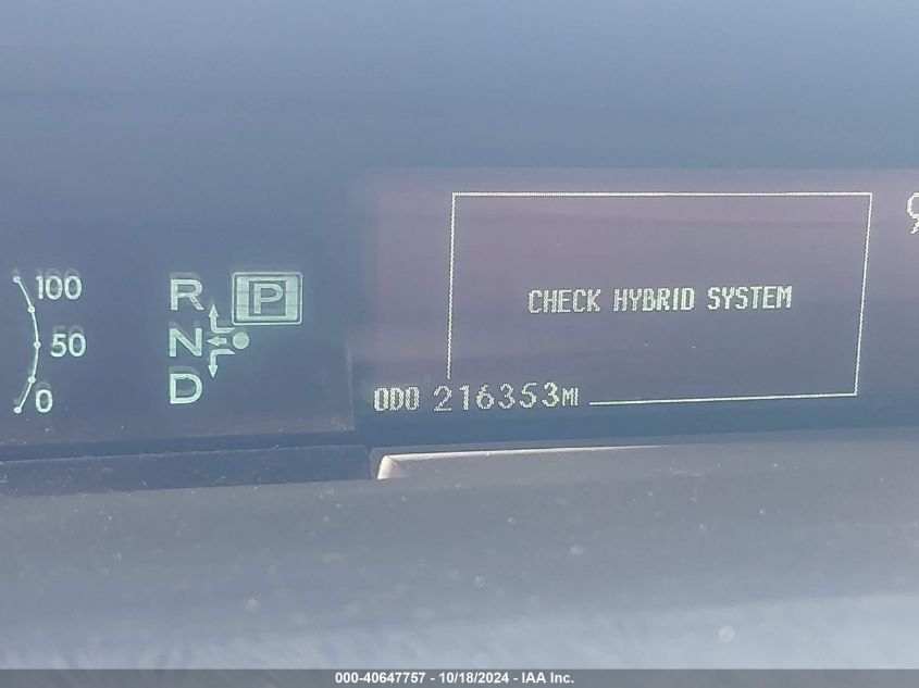 2011 Toyota Prius Three VIN: JTDKN3DU8B5330628 Lot: 40647757