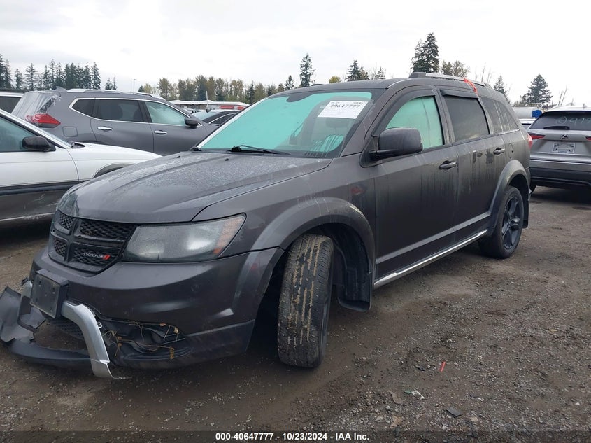 VIN 3C4PDDGG9JT269499 2018 DODGE JOURNEY CROSSROAD AWD