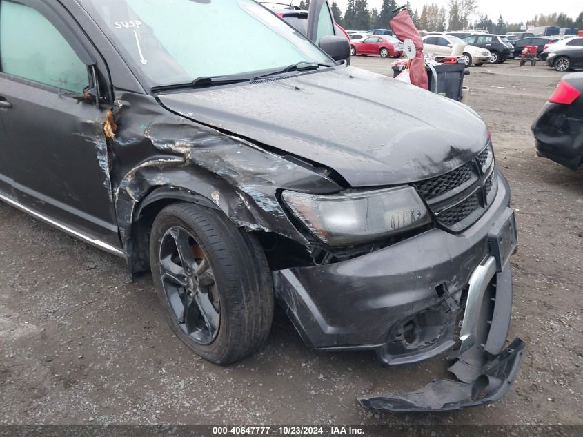 2018 Dodge Journey Crossroad Awd VIN: 3C4PDDGG9JT269499 Lot: 40647777