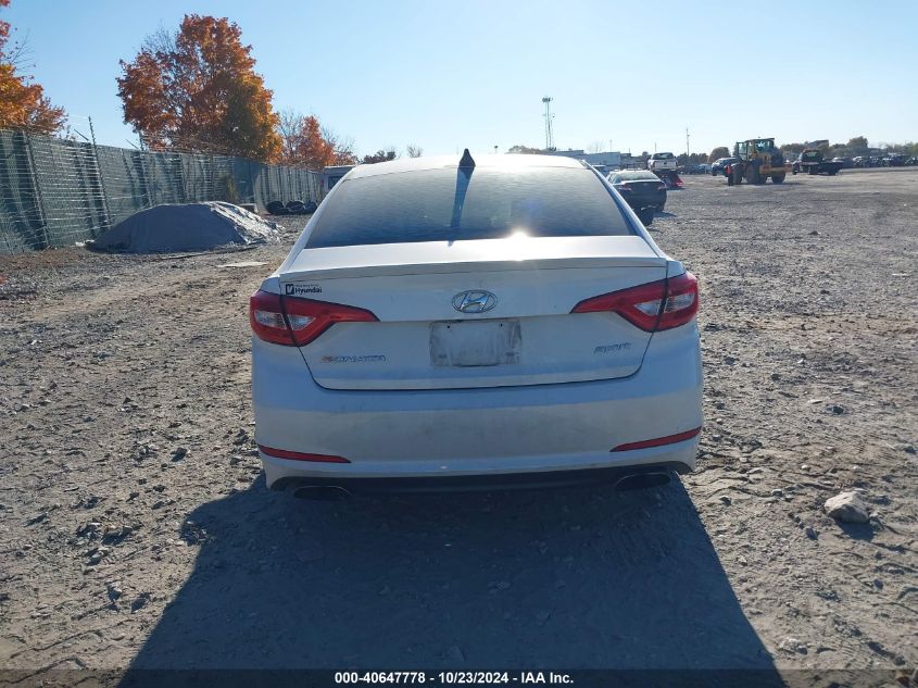 2016 Hyundai Sonata Sport VIN: 5NPE34AFXGH369338 Lot: 40647778