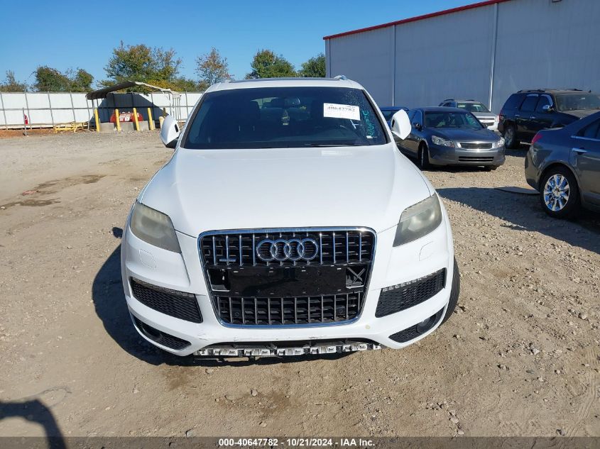 2013 Audi Q7 3.0T S Line Prestige VIN: WA1DGAFE1DD008798 Lot: 40647782