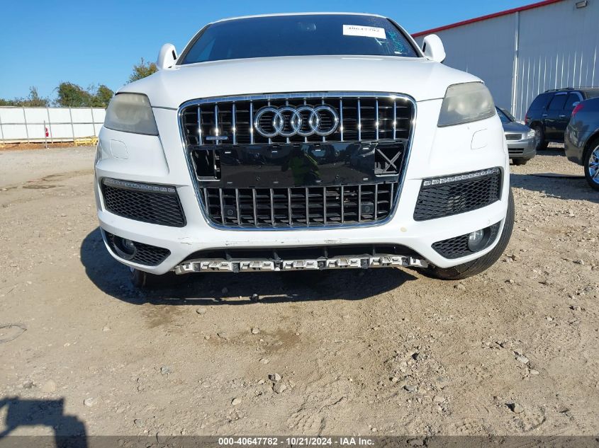 2013 Audi Q7 3.0T S Line Prestige VIN: WA1DGAFE1DD008798 Lot: 40647782