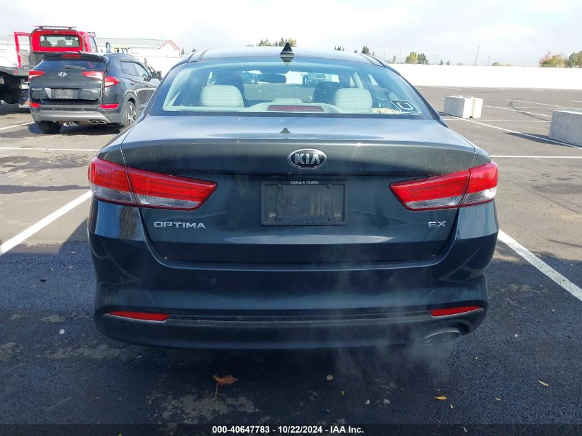 2016 Kia Optima Ex VIN: 5XXGU4L39GG108982 Lot: 40647783