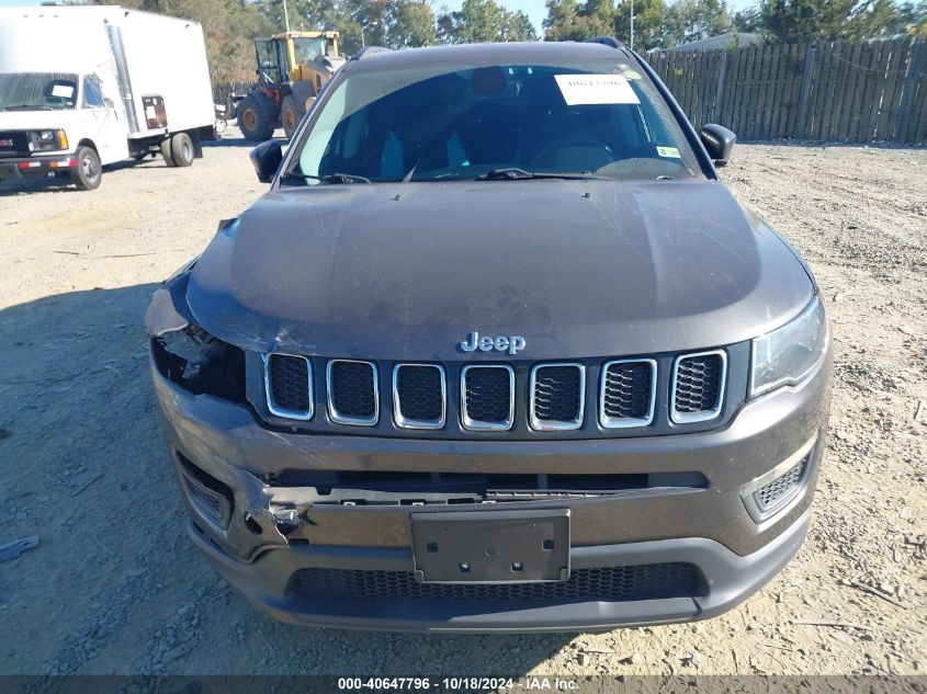 2019 Jeep Compass Sport Fwd VIN: 3C4NJCAB1KT658503 Lot: 40647796