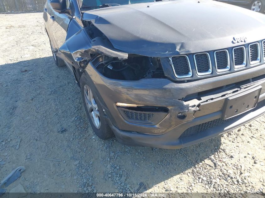 2019 Jeep Compass Sport Fwd VIN: 3C4NJCAB1KT658503 Lot: 40647796