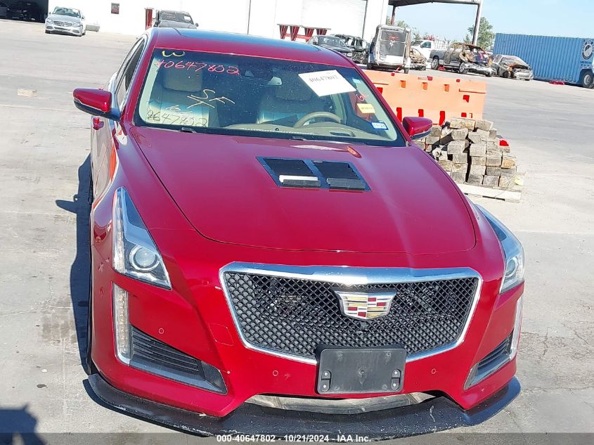 2016 Cadillac Cts V-Sport Premium VIN: 1G6AV5S82G0105142 Lot: 40647802