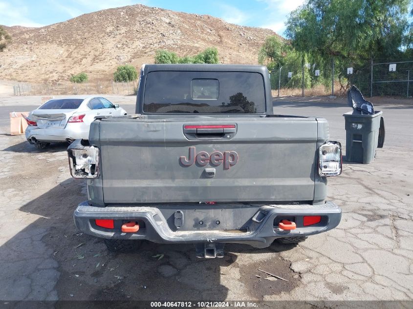 2020 Jeep Gladiator Mojave 4X4 VIN: 1C6JJTEG7LL206743 Lot: 40647812