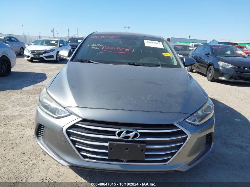 2018 Hyundai Elantra Sel/Value/Limited VIN: KMHD84LF4JU452704 Lot: 40647815