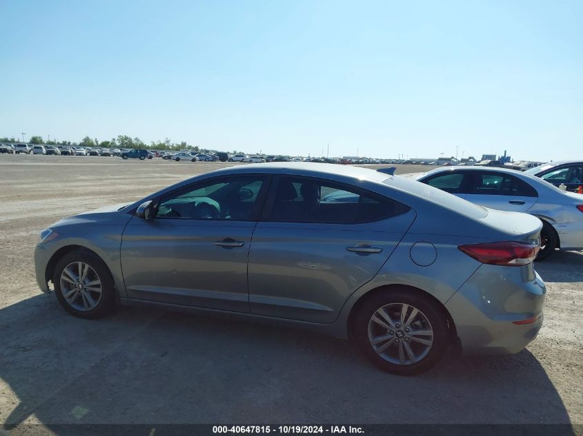 2018 Hyundai Elantra Sel/Value/Limited VIN: KMHD84LF4JU452704 Lot: 40647815