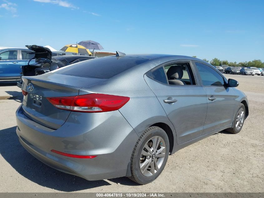 2018 HYUNDAI ELANTRA SEL - KMHD84LF4JU452704