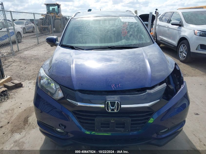 2016 Honda Hr-V Ex-L VIN: 3CZRU6H77GM729310 Lot: 40647824