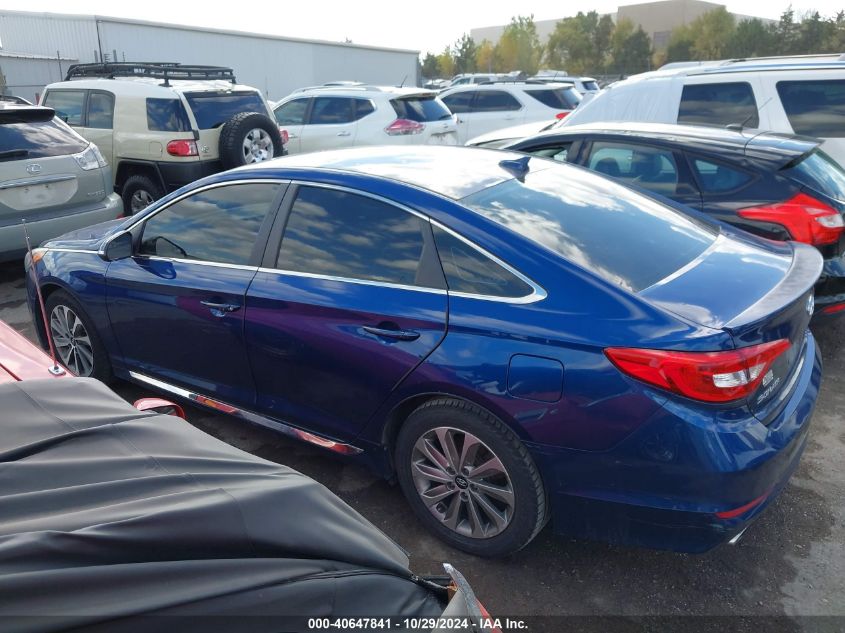 2015 HYUNDAI SONATA SPORT - 5NPE34AF7FH057959