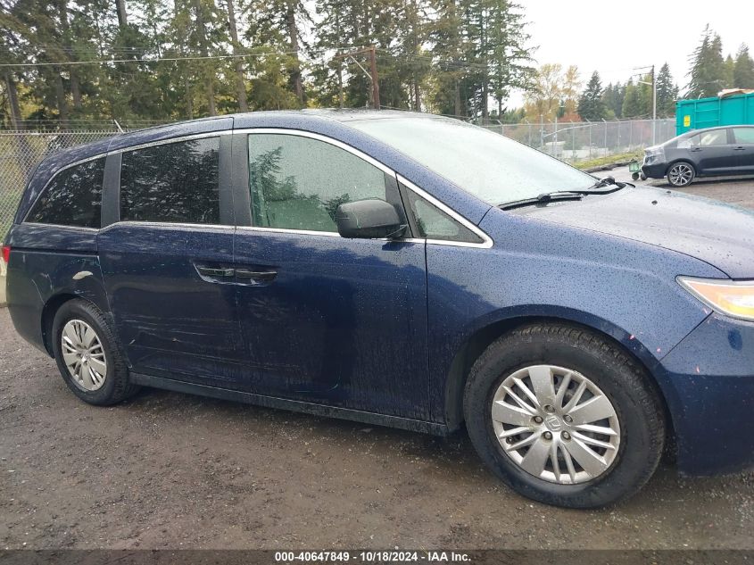 2014 HONDA ODYSSEY LX - 5FNRL5H24EB001663