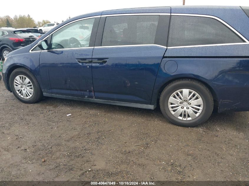 2014 HONDA ODYSSEY LX - 5FNRL5H24EB001663
