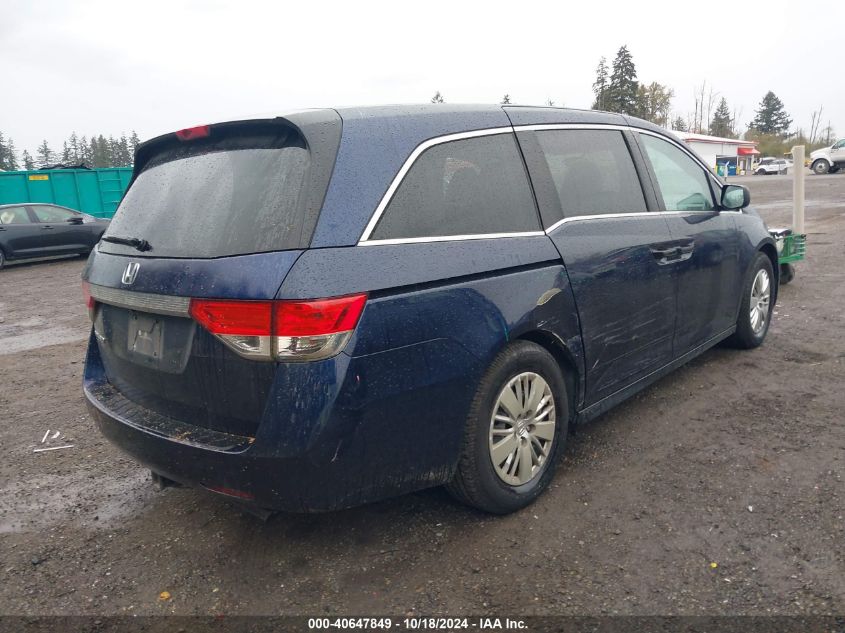 2014 HONDA ODYSSEY LX - 5FNRL5H24EB001663