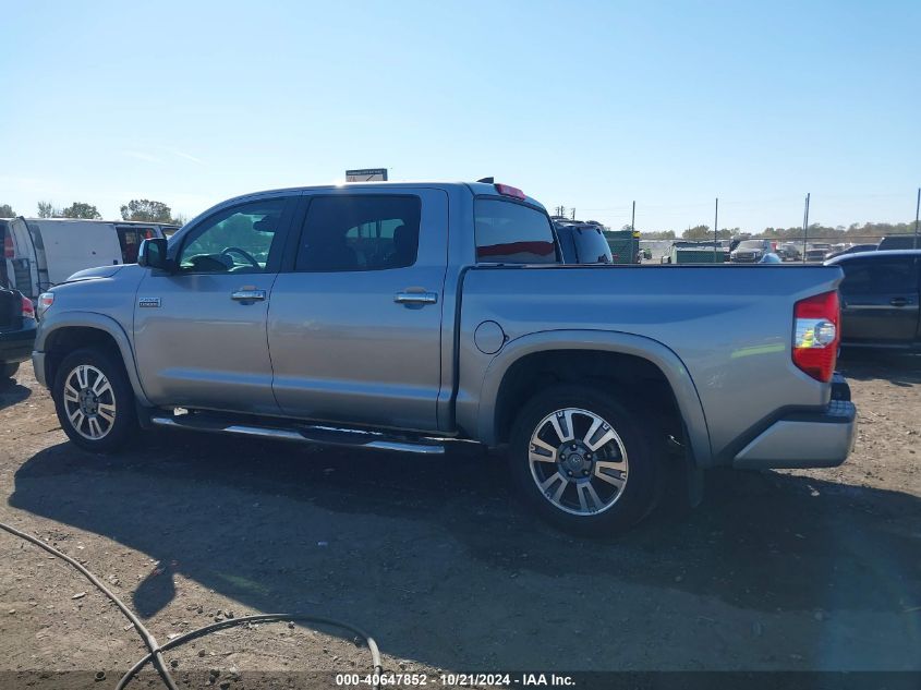 2020 Toyota Tundra Platinum VIN: 5TFAY5F12LX876204 Lot: 40647852