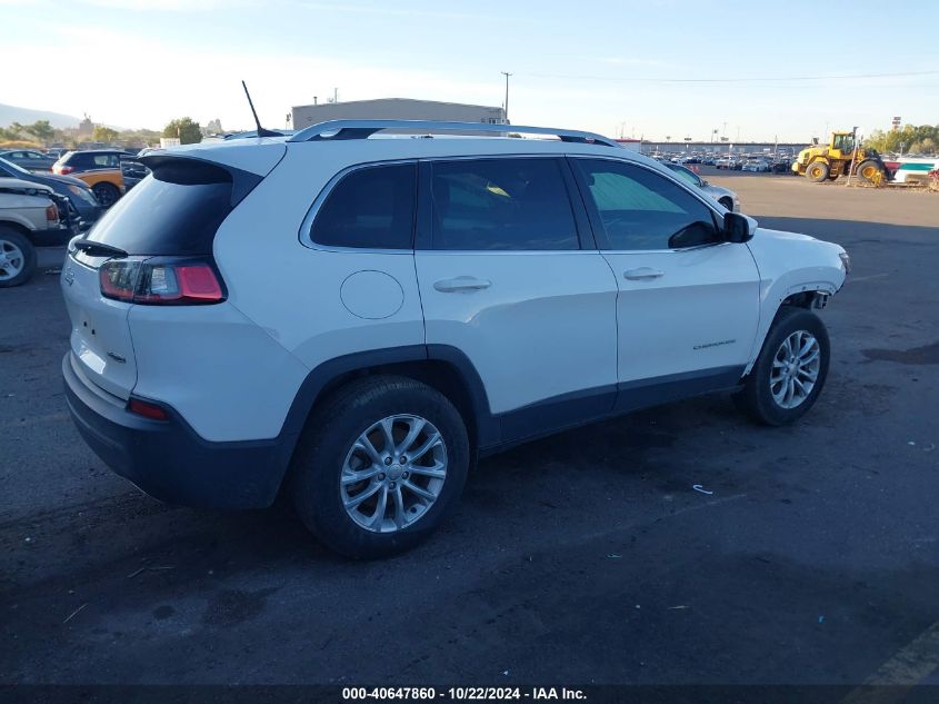 2019 Jeep Cherokee Latitude 4X4 VIN: 1C4PJMCX0KD104155 Lot: 40647860