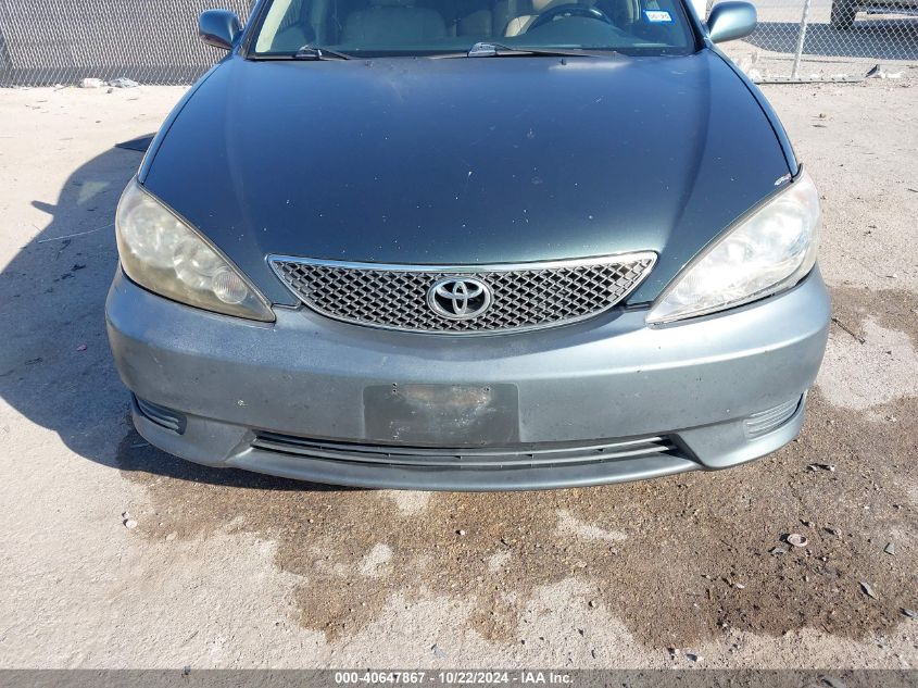 2005 Toyota Camry Se VIN: JTDBE30KX50316705 Lot: 40647867