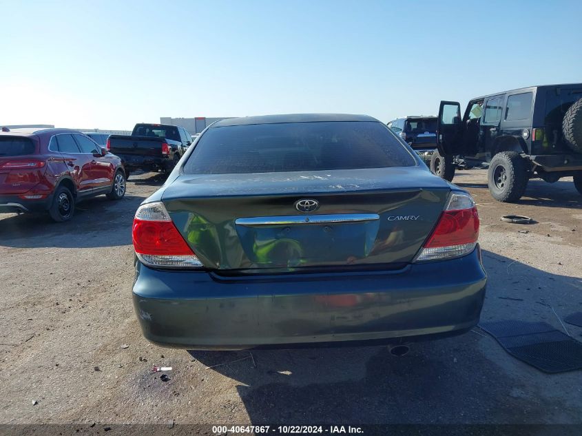 2005 Toyota Camry Se VIN: JTDBE30KX50316705 Lot: 40647867