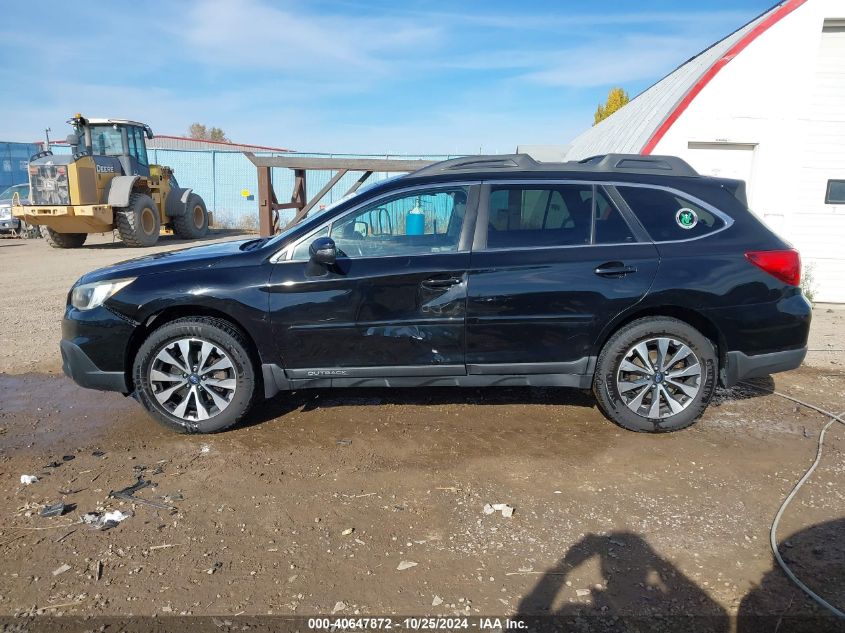 2015 Subaru Outback 2.5I Limited VIN: 4S4BSBNCXF3231685 Lot: 40647872