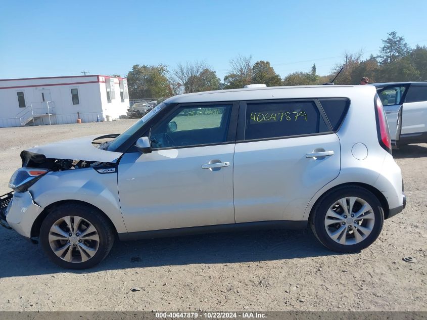 2016 Kia Soul + VIN: KNDJP3A58G7864940 Lot: 40647879