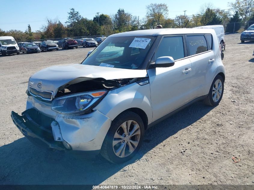 2016 Kia Soul + VIN: KNDJP3A58G7864940 Lot: 40647879