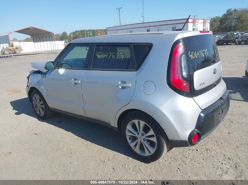 2016 Kia Soul + VIN: KNDJP3A58G7864940 Lot: 40647879